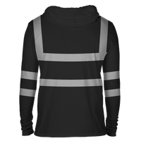 Reflectorized Hooded Buttoned Longsleeves (HL16)