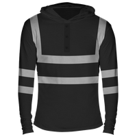 Reflectorized Hooded Buttoned Longsleeves (HL16)