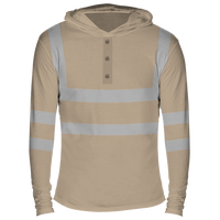 Reflectorized Hooded Buttoned Longsleeves (HL16)