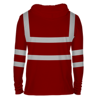 Reflectorized Hooded Buttoned Longsleeves (HL16)