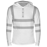 Reflectorized Hooded Buttoned Longsleeves (HL16)