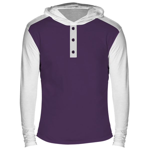 Reflectorized Hooded Buttoned Longsleeves (HL18)