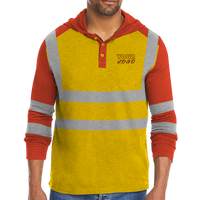 Reflectorized Hooded Buttoned Longsleeves (HL20)