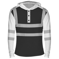 Reflectorized Hooded Buttoned Longsleeves (HL20)