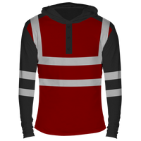Reflectorized Hooded Buttoned Longsleeves (HL20)