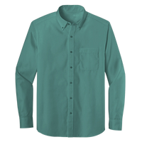Long Sleeve One Pocket Button-Down Polo (LL07)