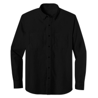Long Sleeve Double Pocket Button-Down Polo (LL08)