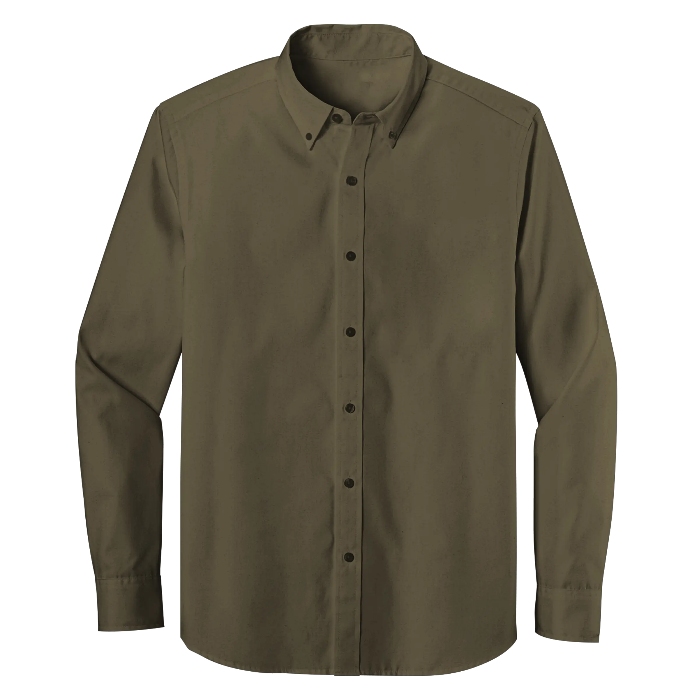 Long Sleeve Button-Down Polo (LL09)