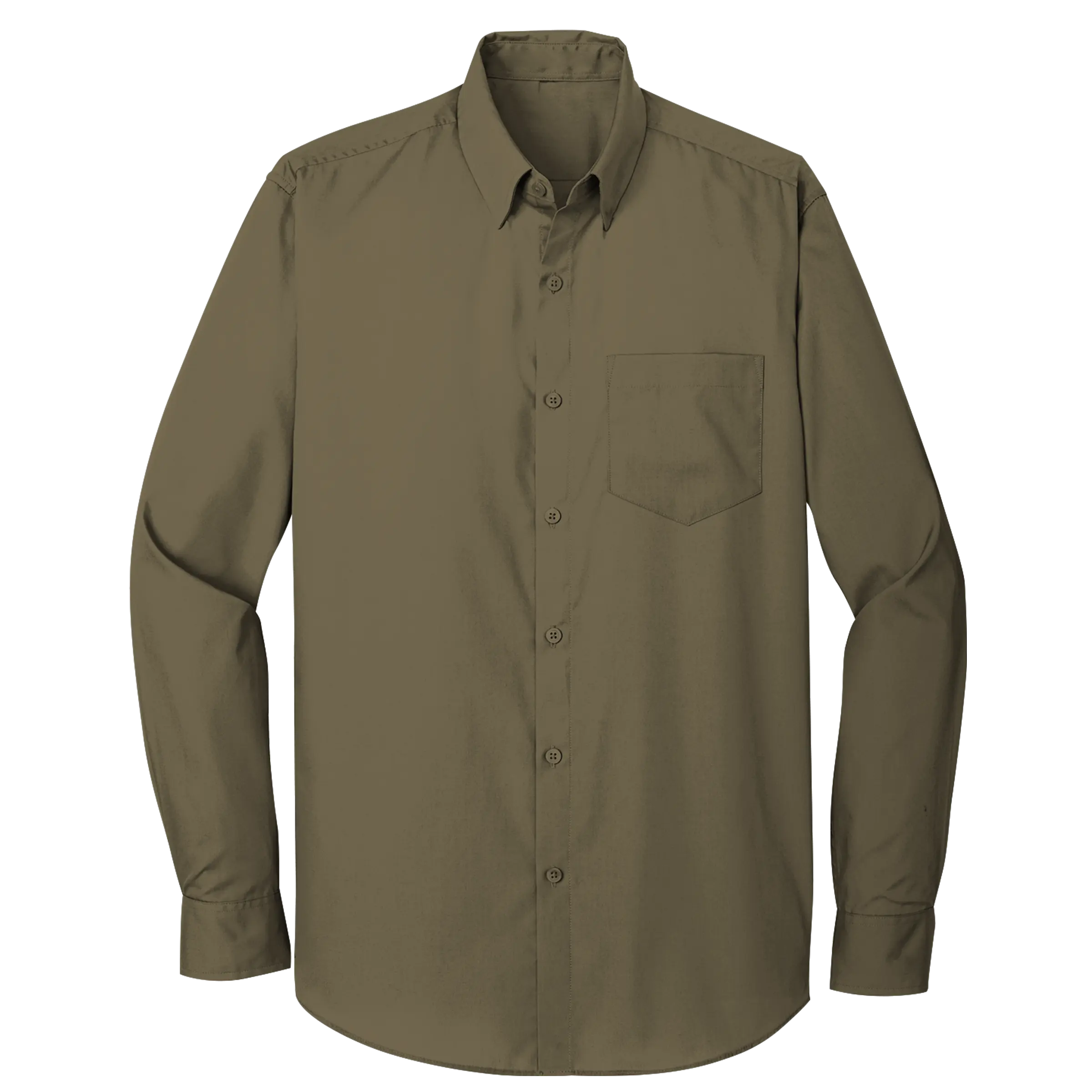 Long Sleeve One Pocket Polo (LL10)