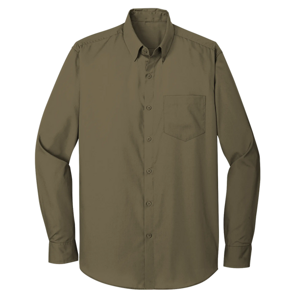 Long Sleeve One Pocket Polo (LL10)