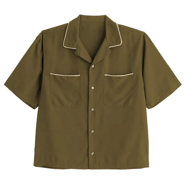 Short Sleeve Double Pocket Polos with Piping (SL05)